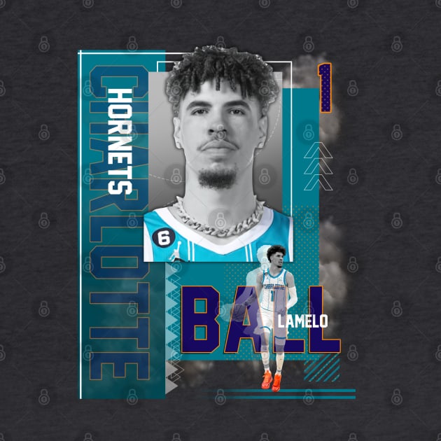 Charlotte Hornets Lamelo Ball 1 by today.i.am.sad